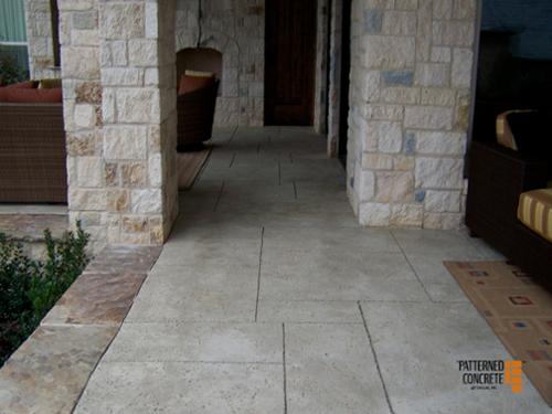 Keystone texture, random rectangle, hand chiseled, bone color with sand release