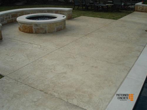 Rock texture, bone color with buckskin release
